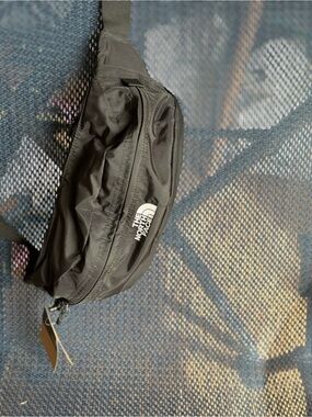 The North Face Black Waist Pack Sling Bag